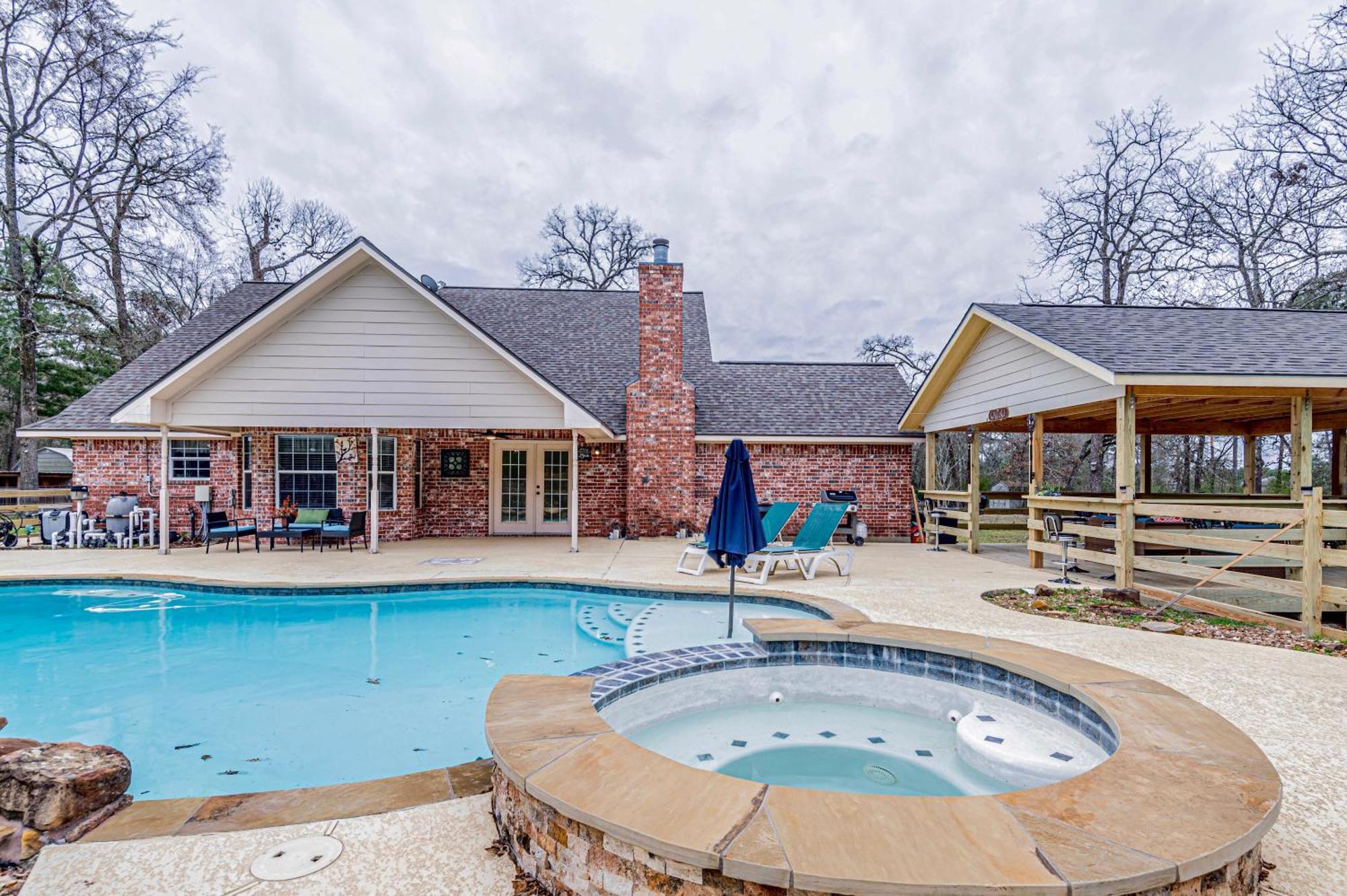 Country Getaway 4 Bedroom Resort In 10 Acre Lot Magnolia Exterior photo